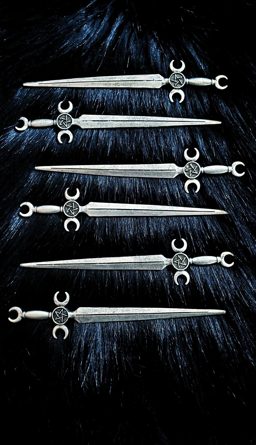 Witch's Pentacle Hair Pin