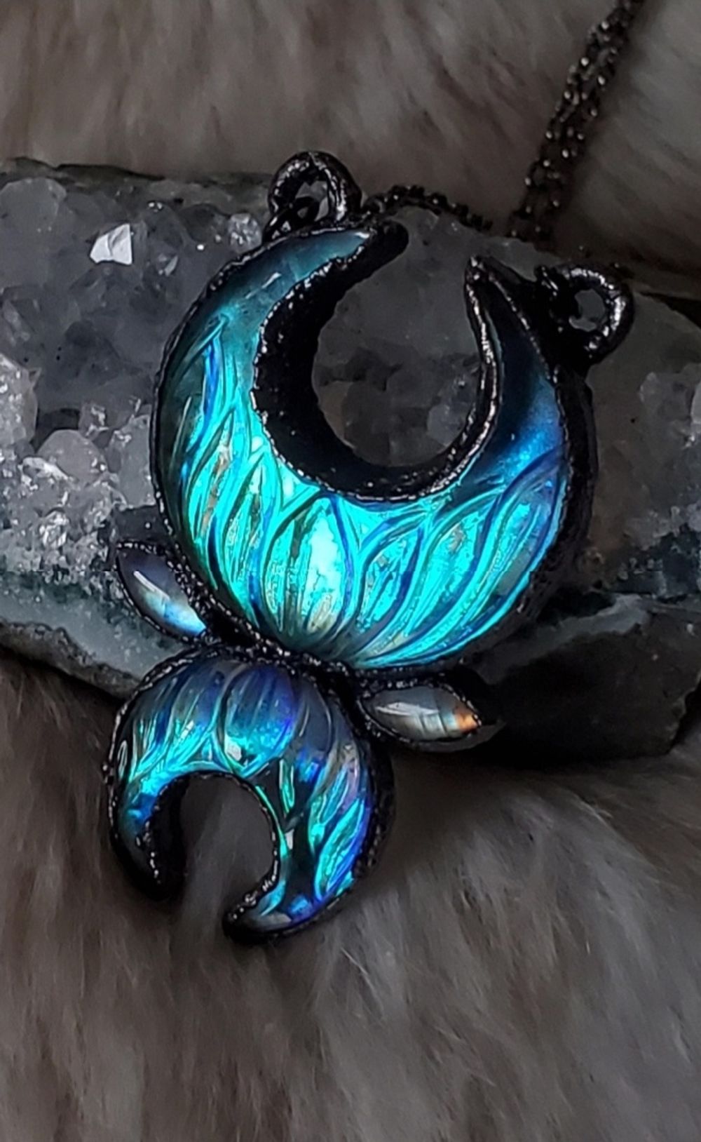 Moon Glow - Labradorite Triplet Stones with Moonstone 