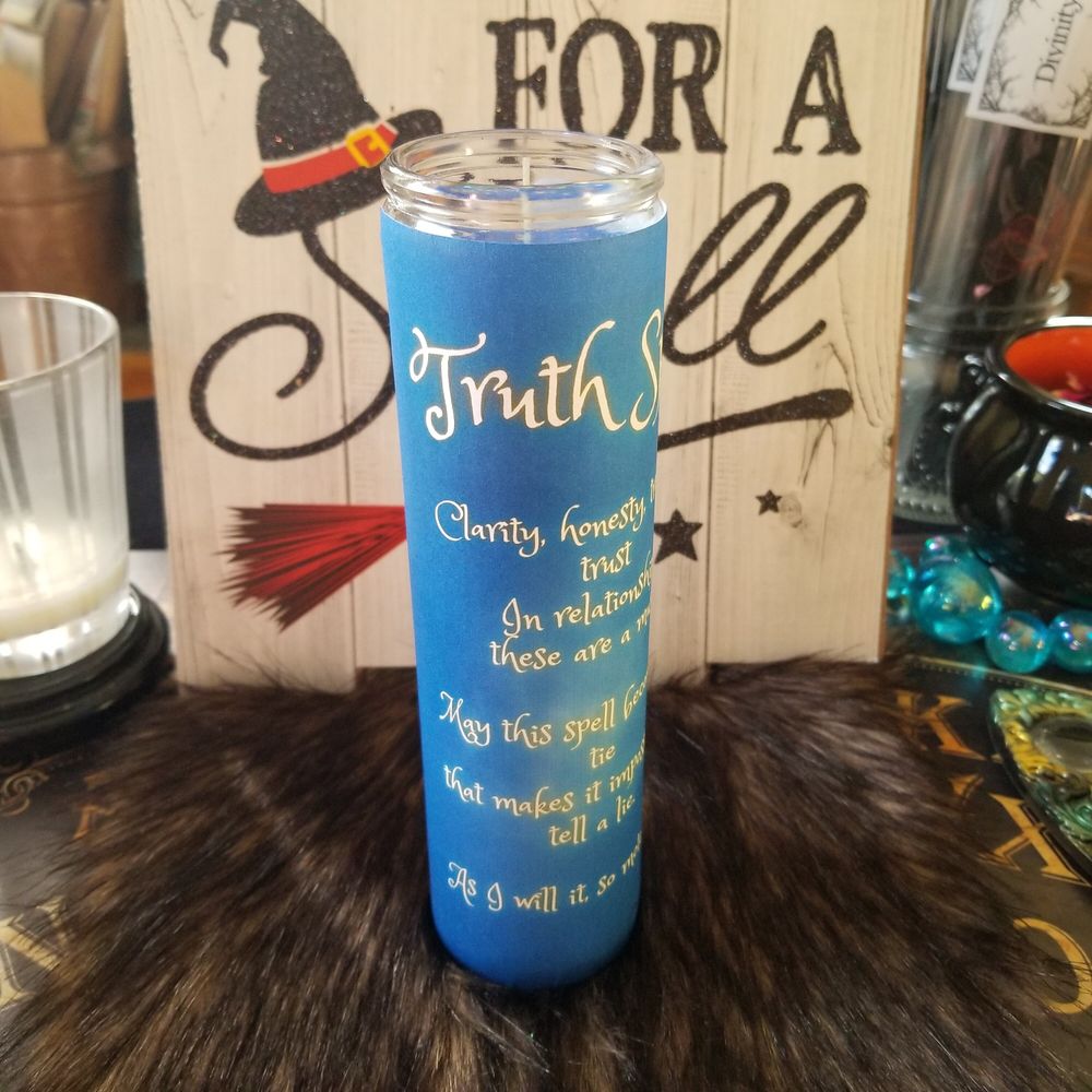 Truth Spell Candle - 8"