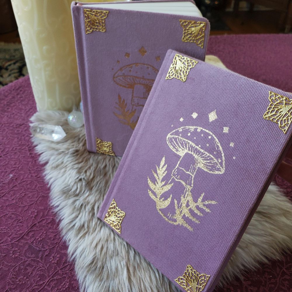 Book of Shadows and Nature - LINED Hard Cover Book