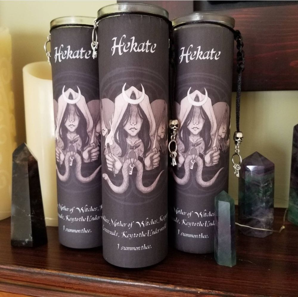 Hekate Dark Goddess Candle 